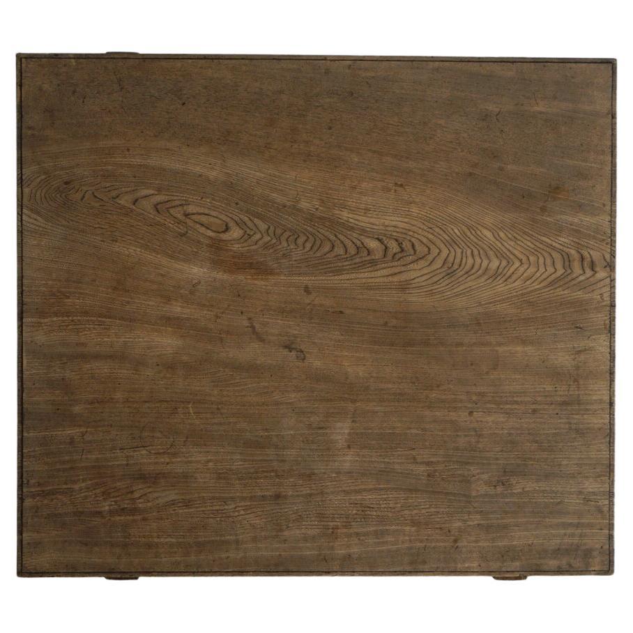 Japanese Antique Wooden Board Art Single Board Grain of wood 1940s Wabi-Sabi For Sale
