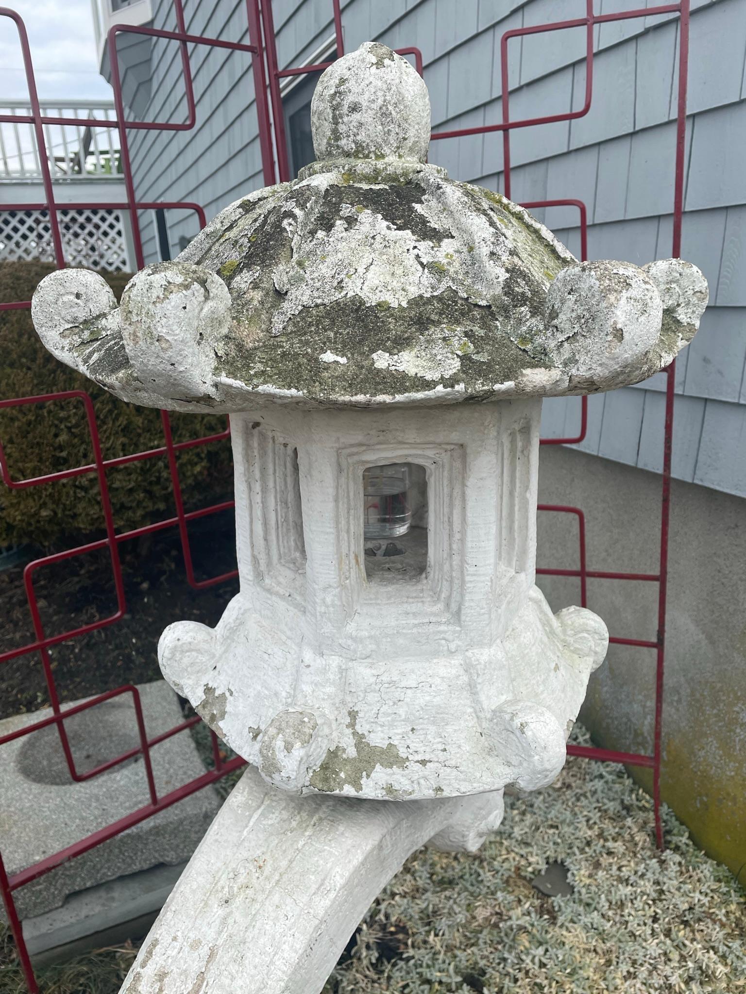 Japanese Arched Kasuga Stone Garden Lantern 11