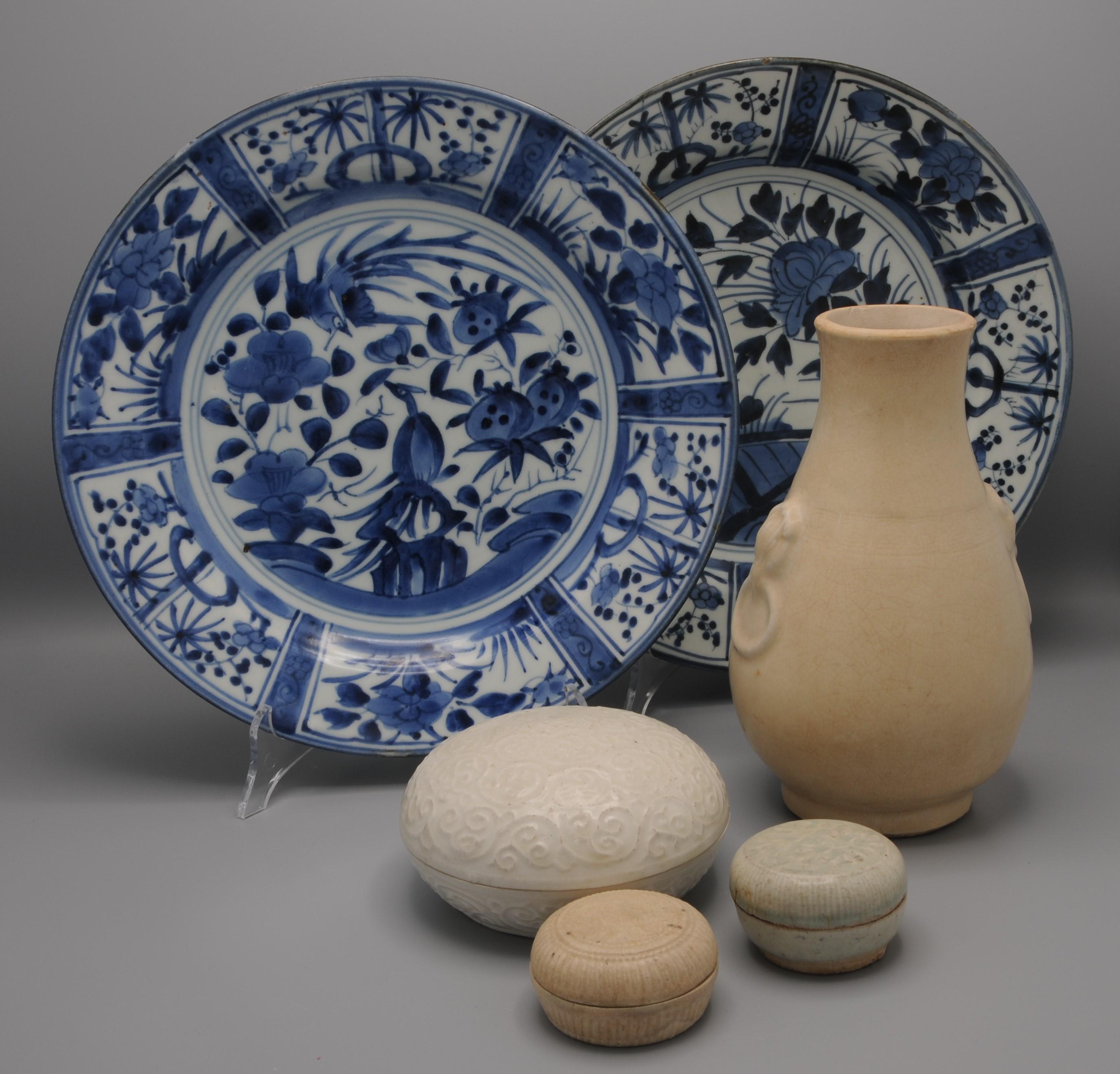 Japanese Arita Blue and White Kraak Dish - Edo Period, late 17th 4