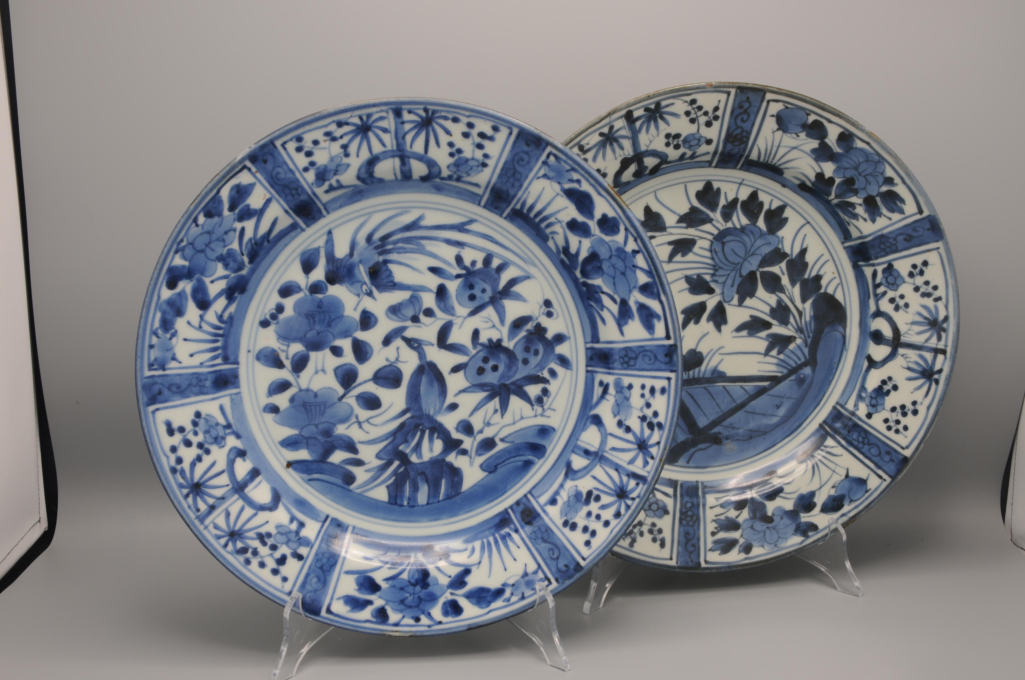 Japanese Arita Blue and White Kraak Dish - Edo Period, late 17th 4