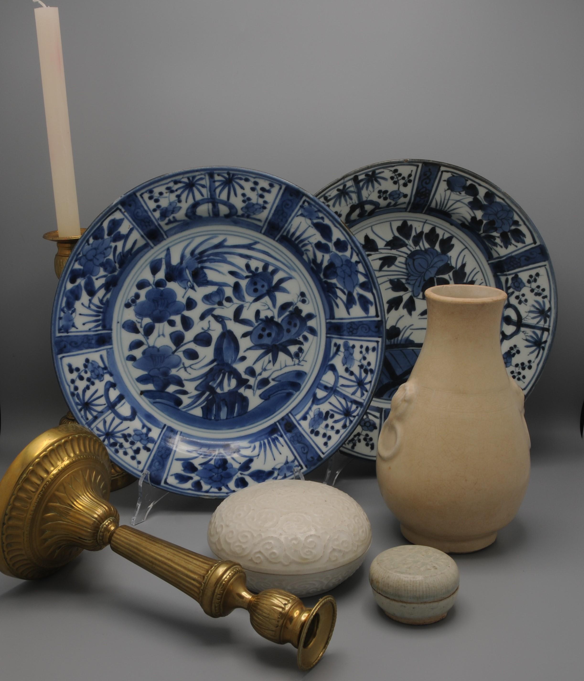 Japanese Arita Blue and White Kraak Dish - Edo Period, late 17th 5