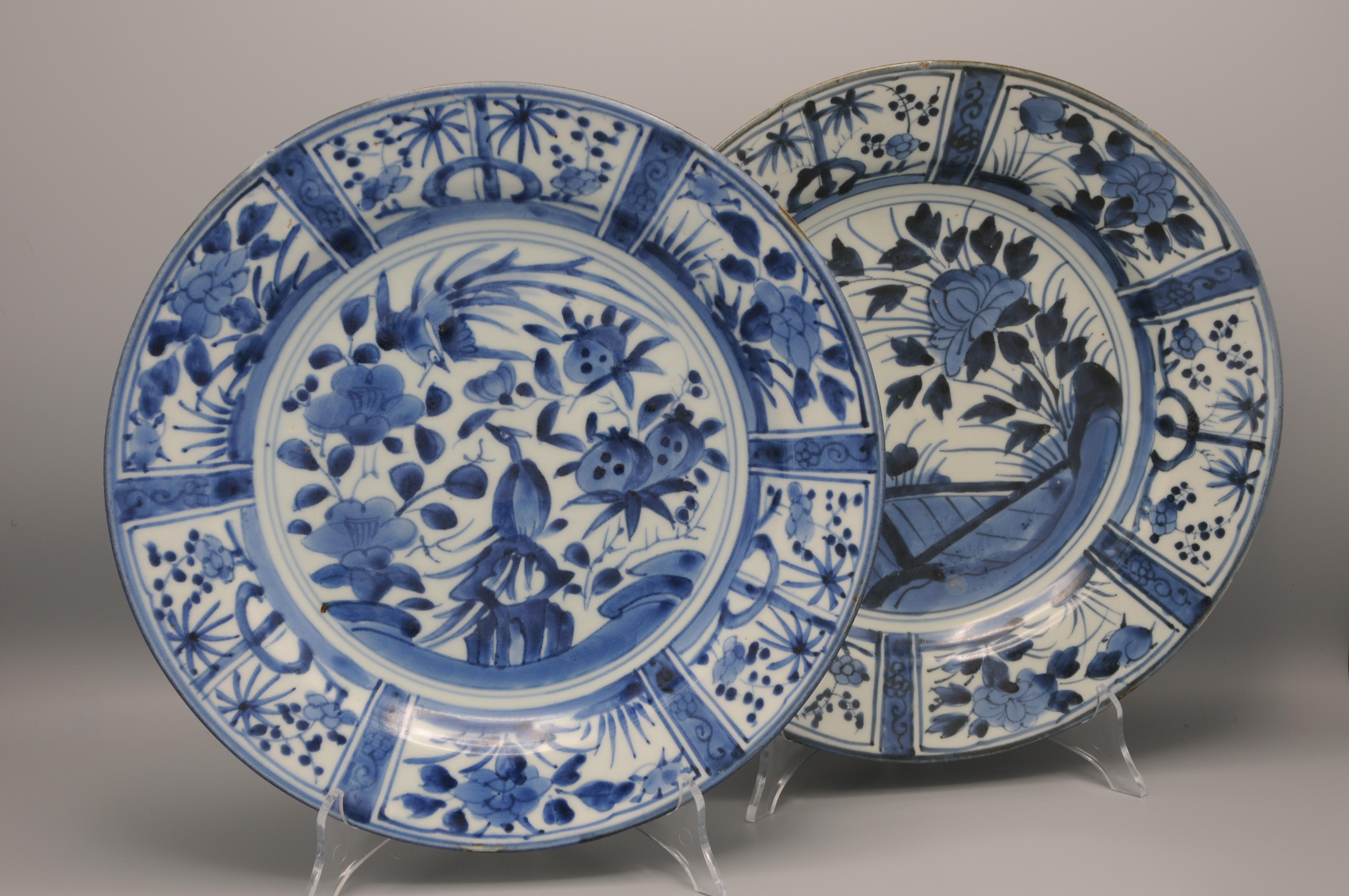 Japanese Arita Blue and White Kraak Dish - Edo Period, late 17th 3
