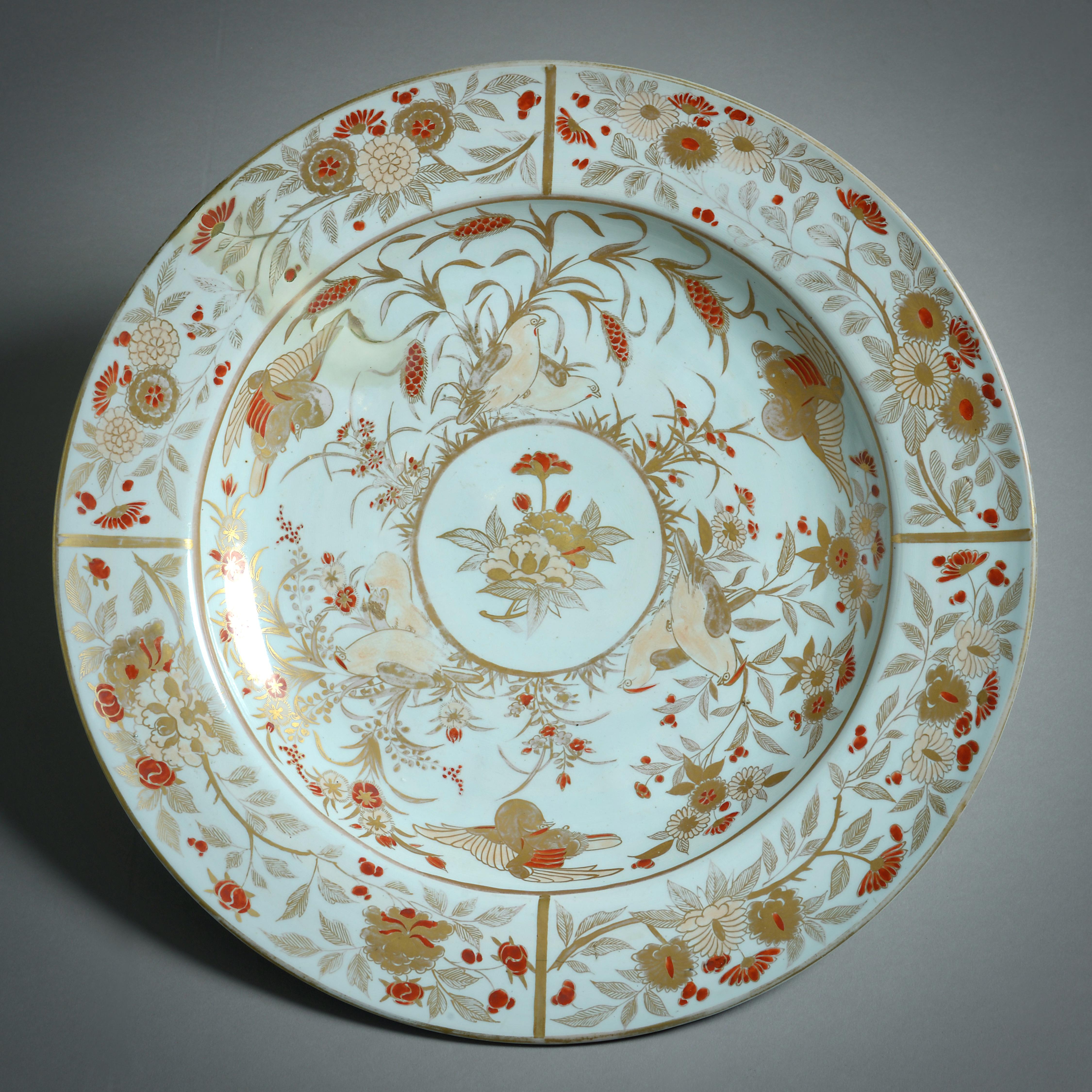 18th Century and Earlier Japanese Arita Charger For Sale