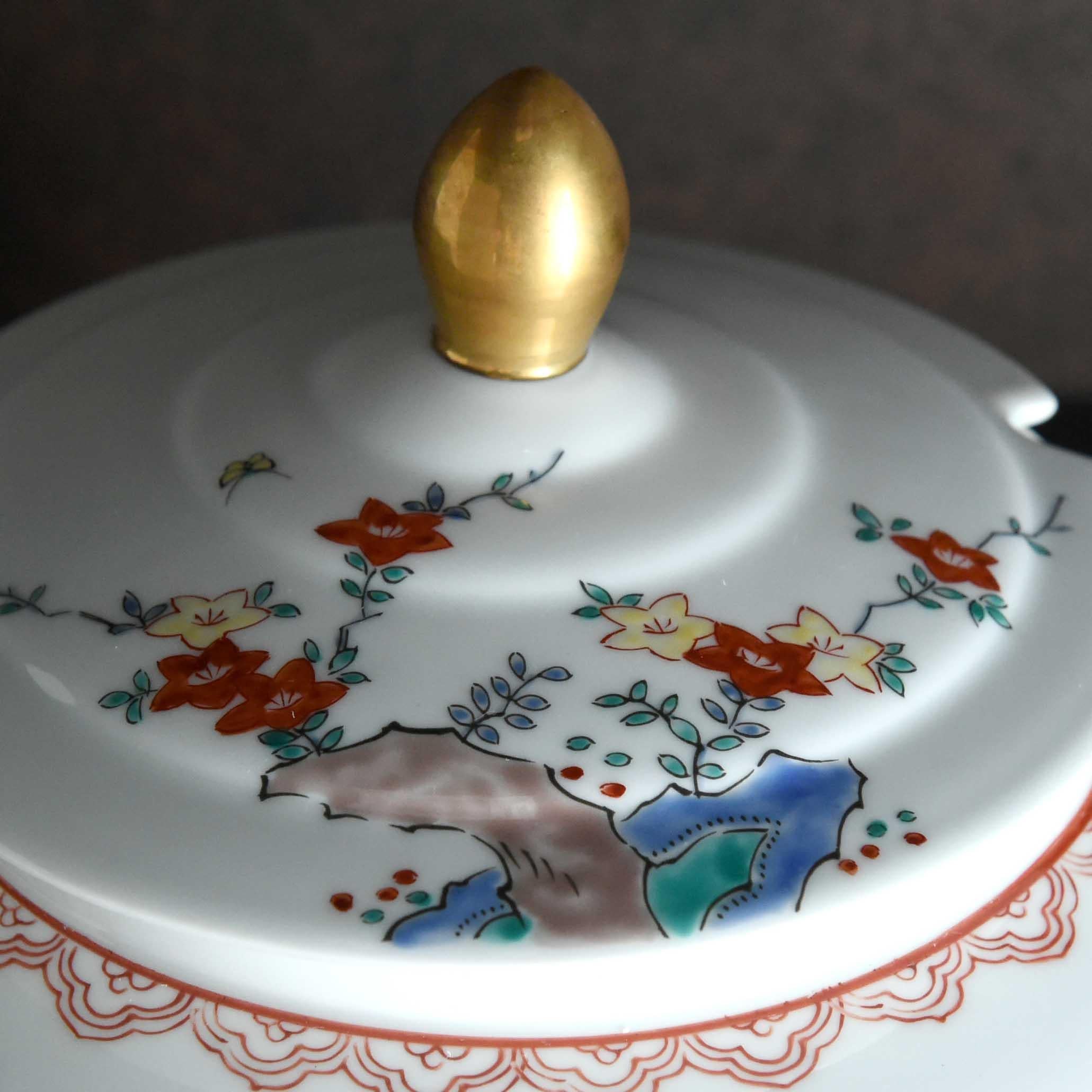 Japanned Japanese Arita/Imari 