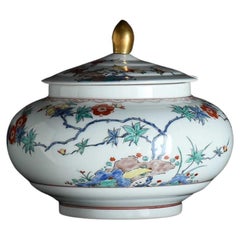 Japanischer Arita/Imari "Iwakikyou" Suppentopf