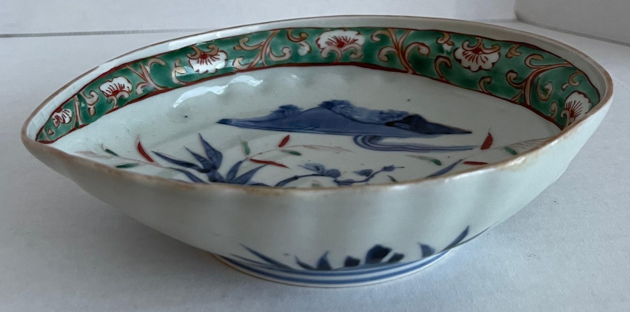 19th Century Japanese Arita Imari Trinket Dish