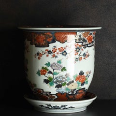 Japanese Arita "Koimari" planter cover small