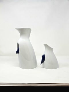 Caraffa giapponese in porcellana Arita "InVersi S