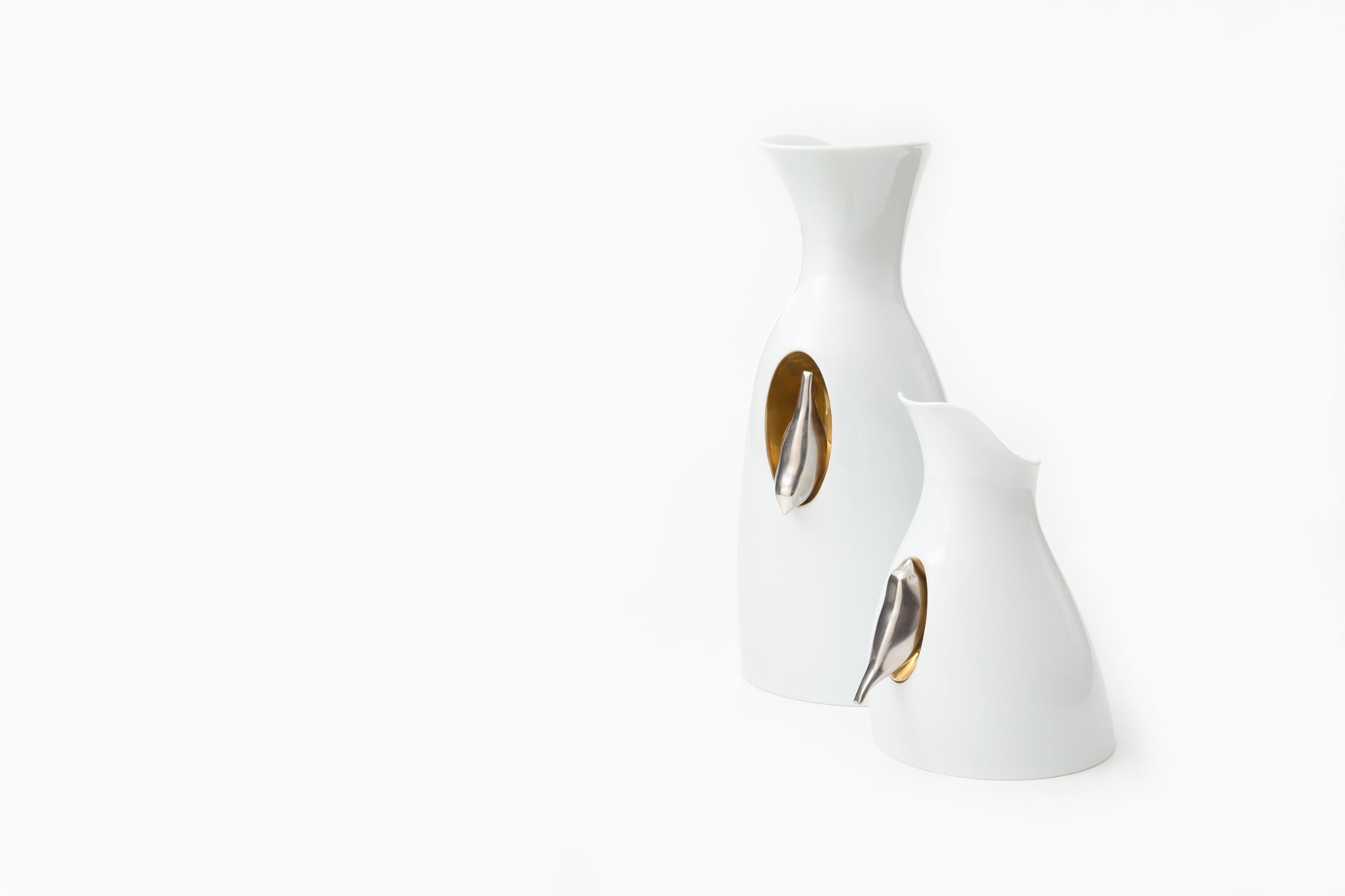 Japanese Arita Porcelain Carafe 'InVersi S' In New Condition In Milan, IT