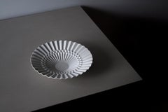 Bandeja de porcelana japonesa Arita 'Pliage