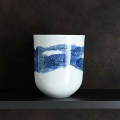 Handgefertigte japanische Arita-Vase „Suichuuka“