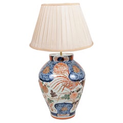 Japanese Arita vase / lamp 18th Century.