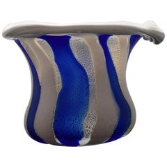 Japanese Art Glass Sculptural Vessel by Kyohei Fujita