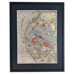 Japanese Art / Kimono Art, the Queen of Peacocks