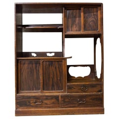 Japanese Art Nouveau Tea Cupboard, circa 1900