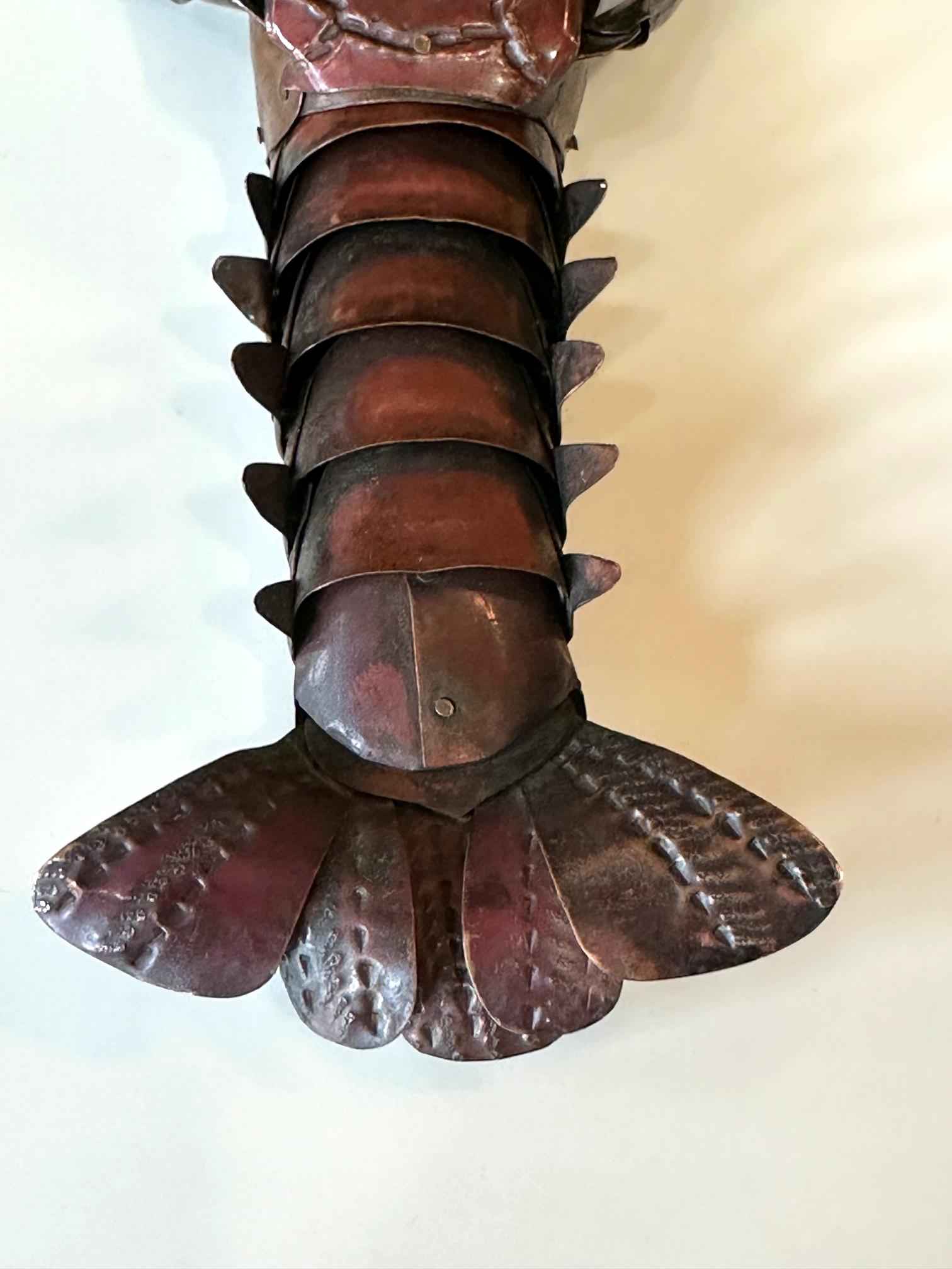 Japanese Articulate Lobster Jizai Okimono Myochin Hiroyoshi Meiji Period 3