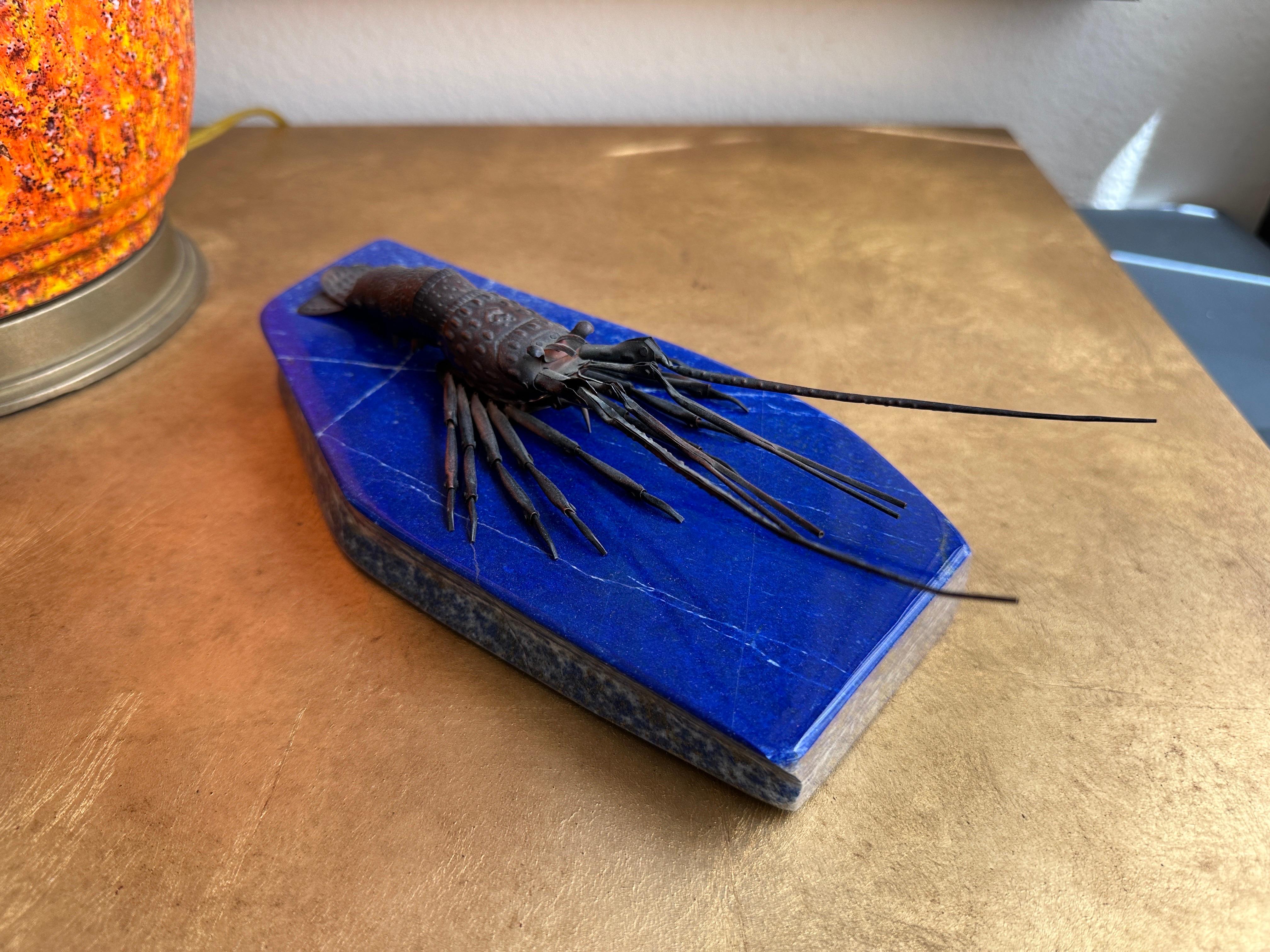 Patiné Lobster japonais articulé en cuivre en vente
