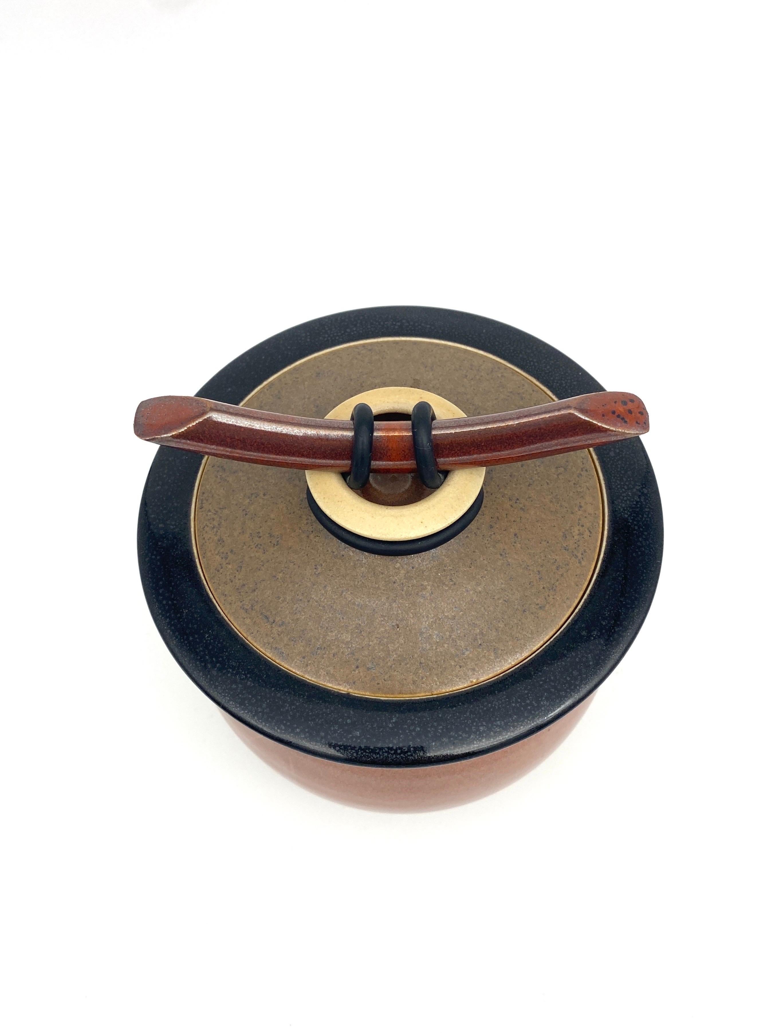 Mid-Century Modern Japanese Artist Ceramics by Jerry Johns German Art Pottery For Sale