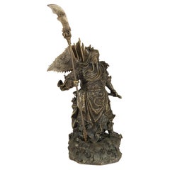 Japanese Artist, God of War, 20th Century, Bronze