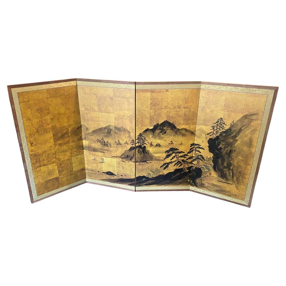 Korean Asian Large Long Life Byobu Byeongpung Shipjangsaengdo Ten Panel korean-asian-large-long-life-byobu-byeongpung-shipjangsaengdo-ten-panel