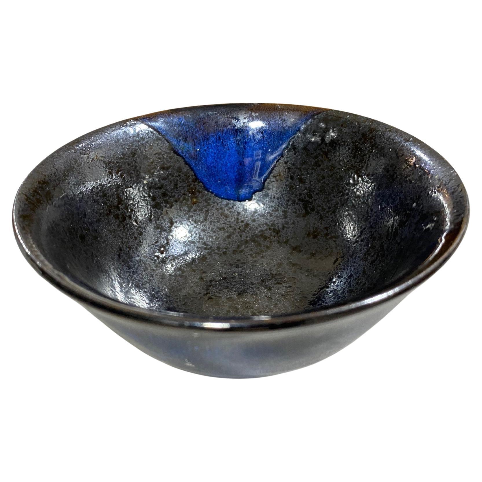 Korean Joseon Dynasty Glazed Pottery Ceramic Hakame Chawan Tea Bowl Dish For Sale at 1stDibs
