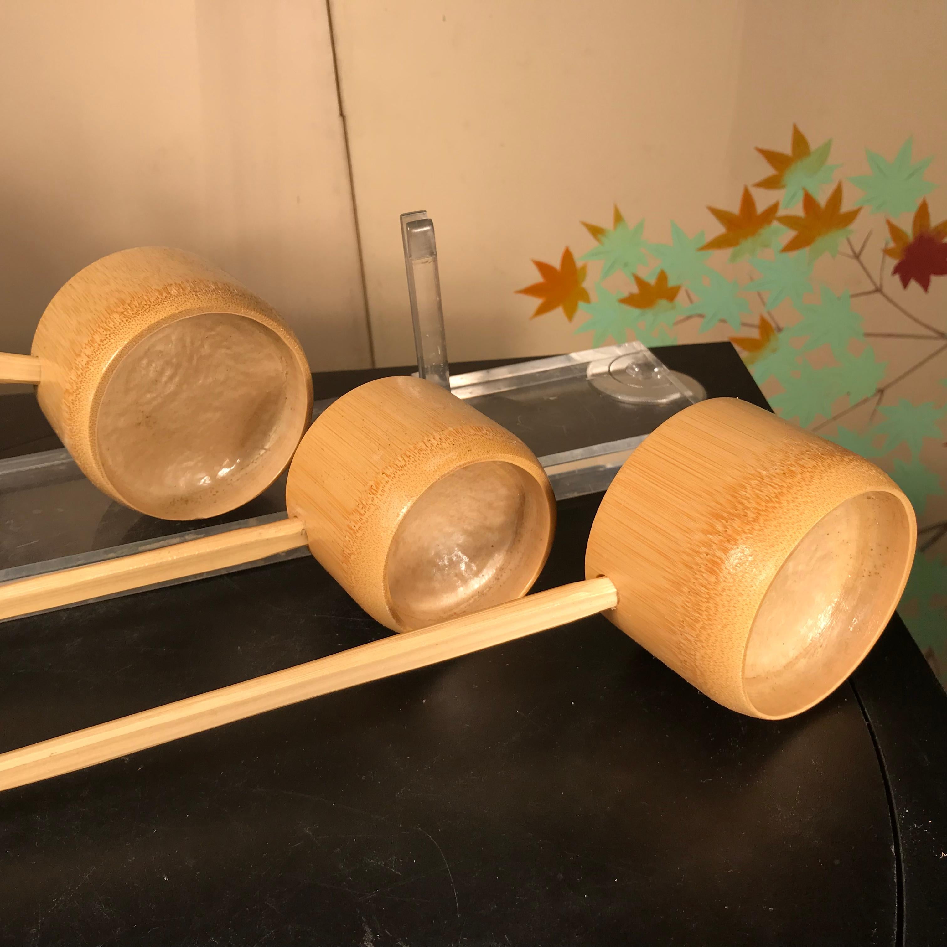 Japanese Authentic Bamboo Water Ladles 