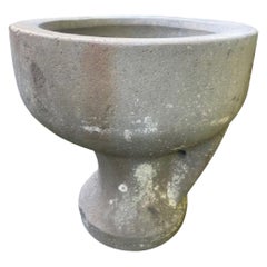 Schöner japanischer schöner antiker Stein-Wasserbecken und Pflanzgefäß Tsukubai, einzigartig