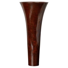 Japanese Beautiful Shape Bronze Vase