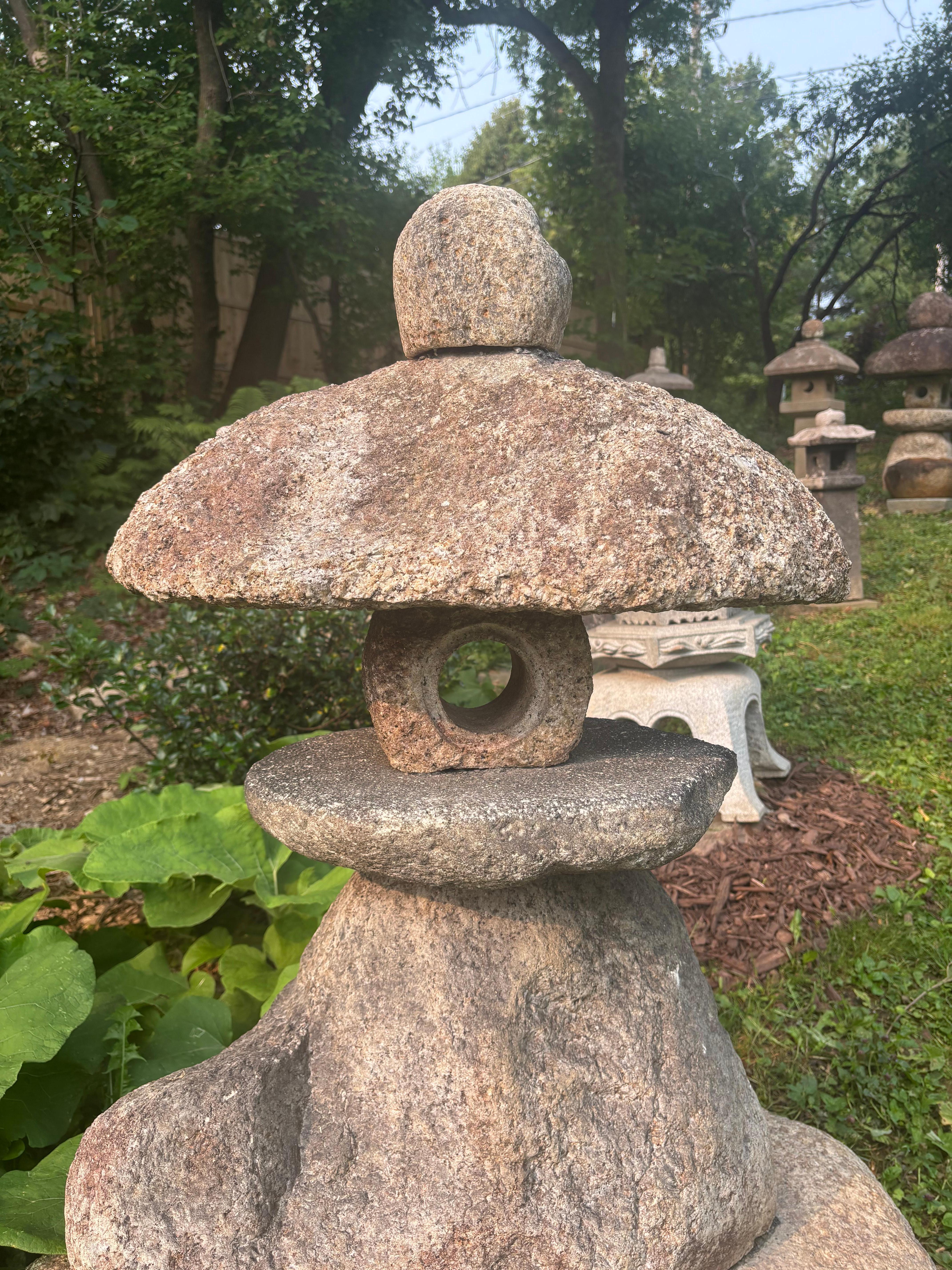 Hand-Crafted Japanese Beautiful Tall Antique 