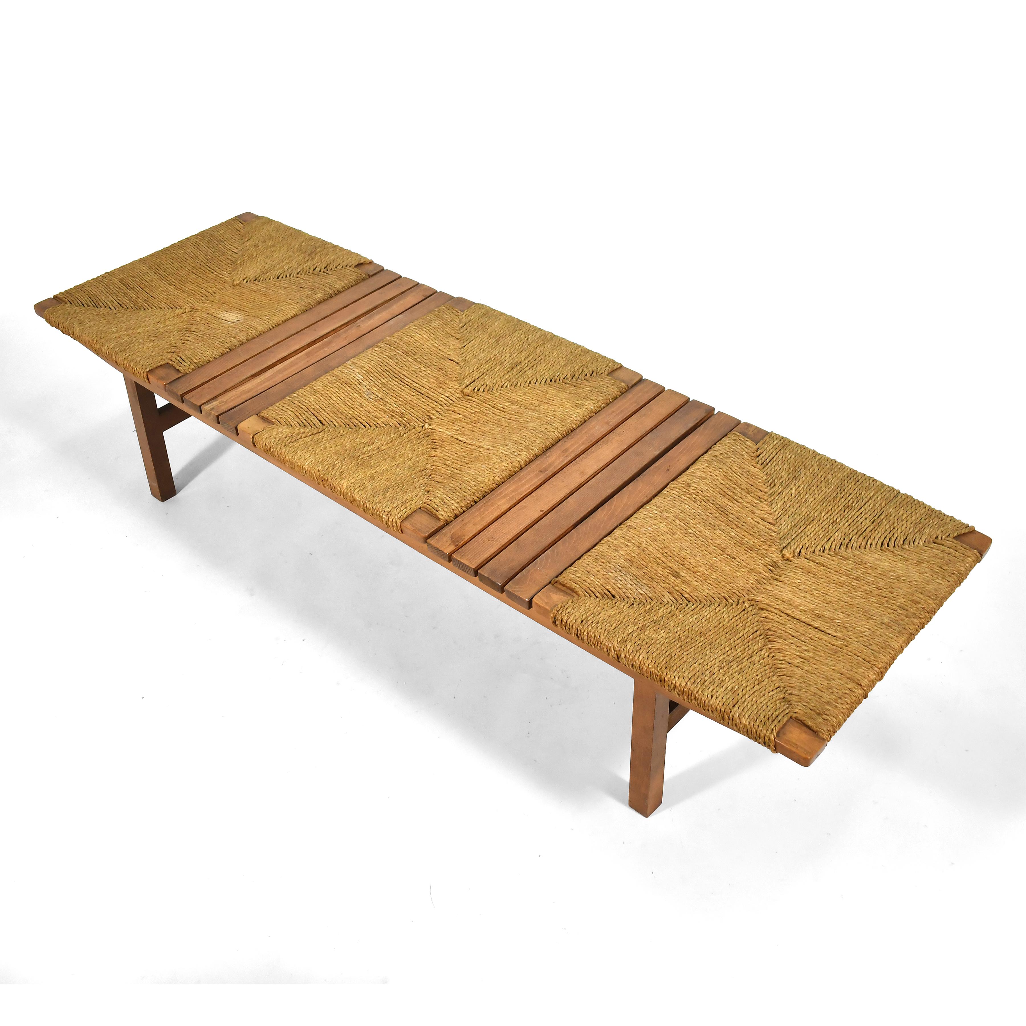 Jute Japanese Bench For Sale