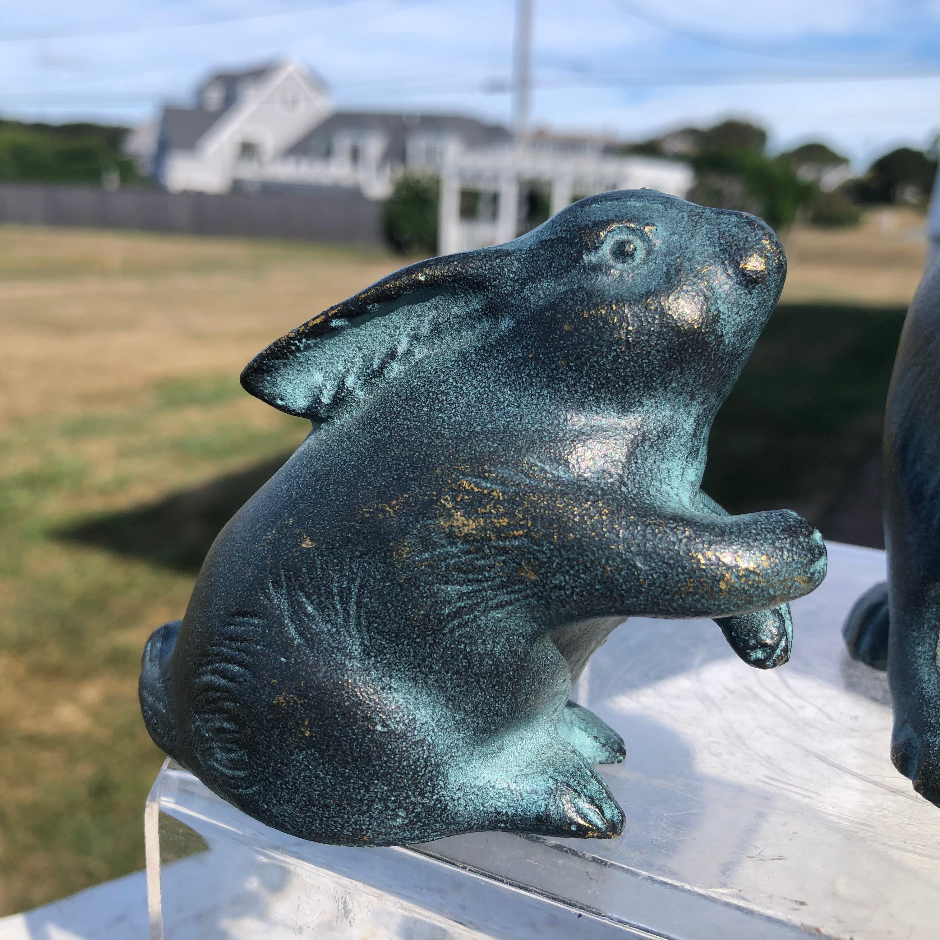  Japanese Big Blue Rabbits  In Good Condition In South Burlington, VT