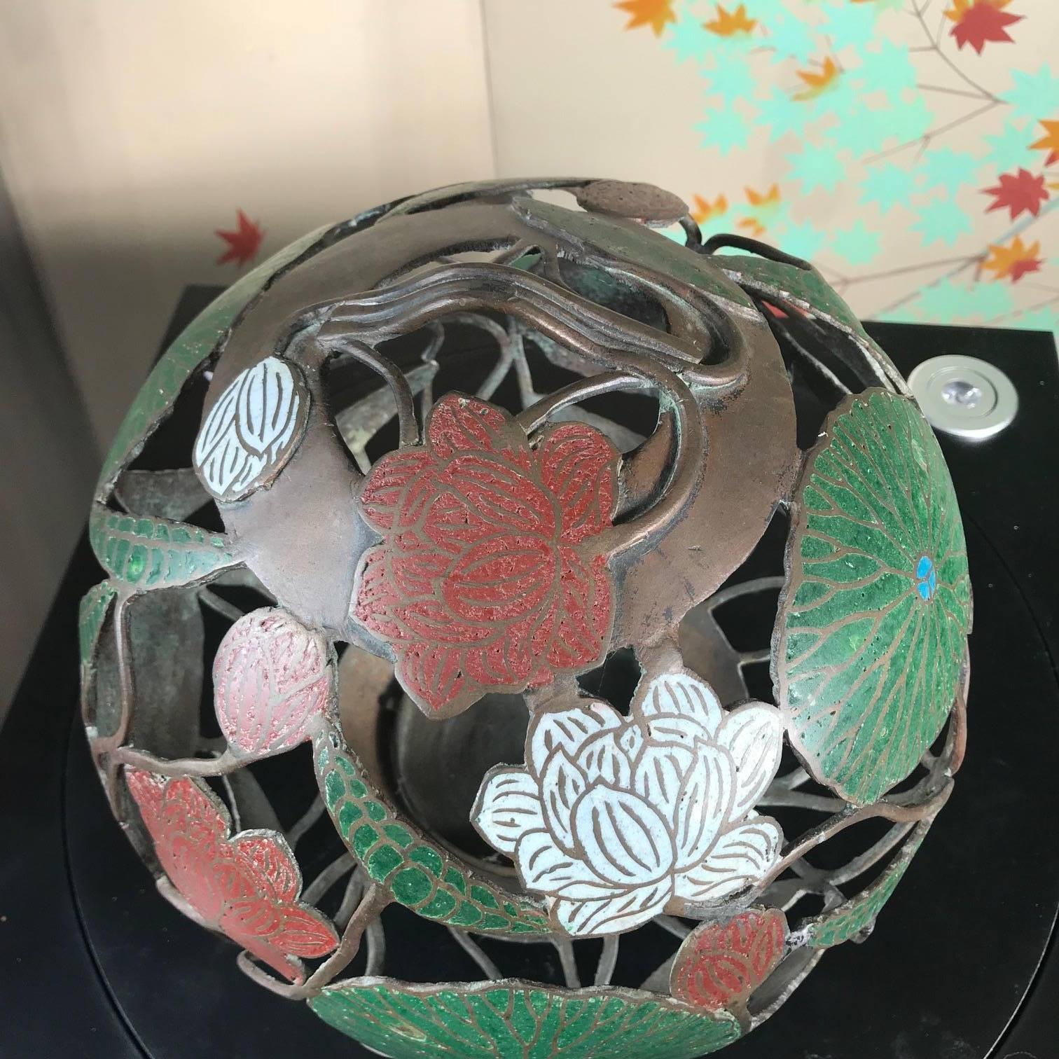 Japanese Big Bold Antique Lantern 