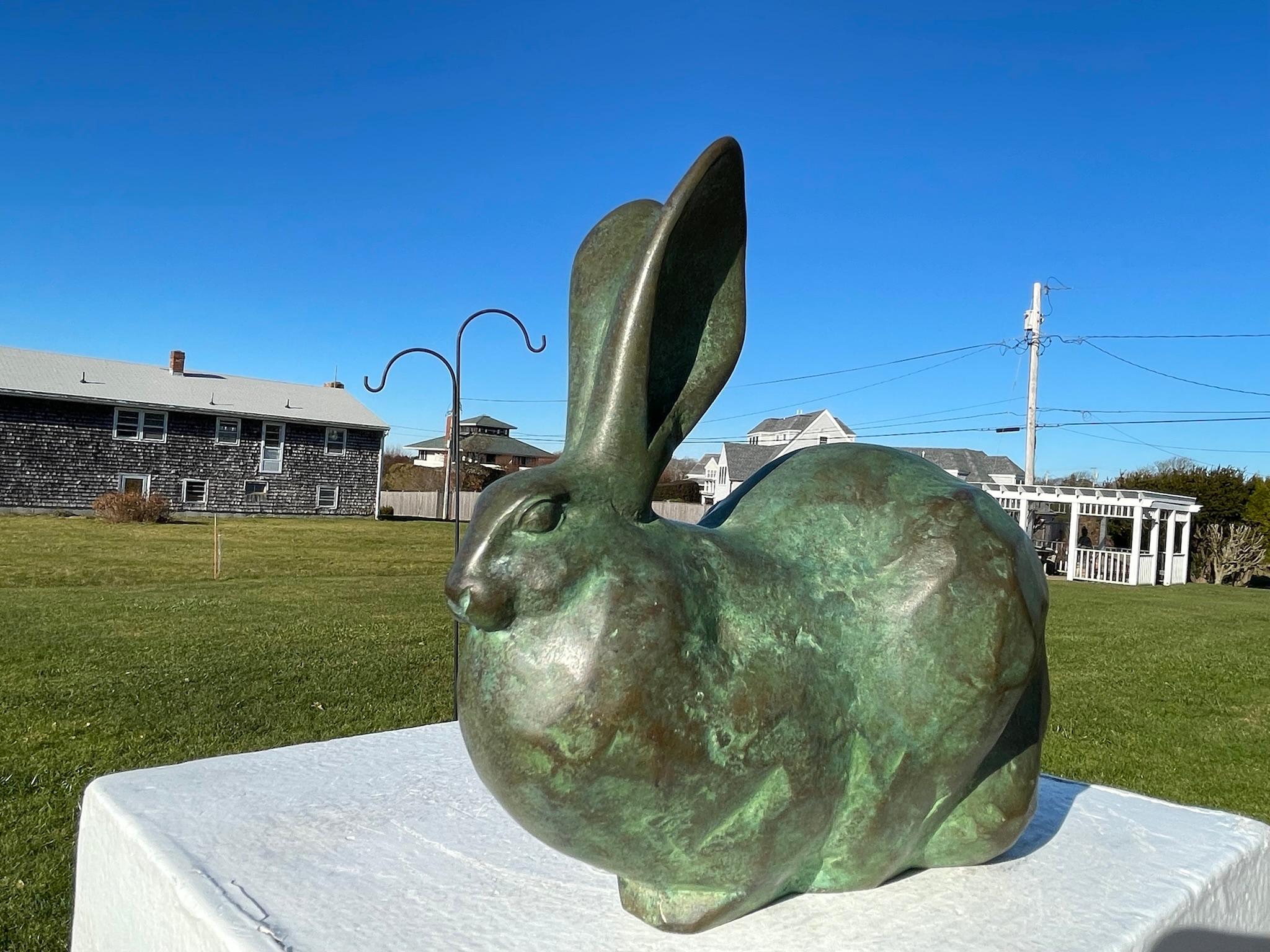 Cast Japanese Big Garden Rabbit by Famous Artist Sotaro