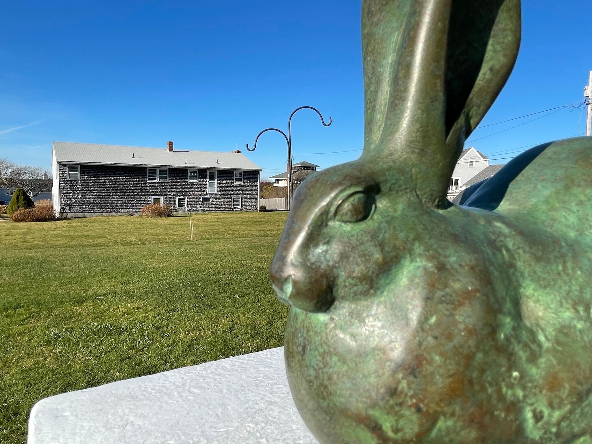 20th Century Japanese Big Garden Rabbit by Famous Artist Sotaro