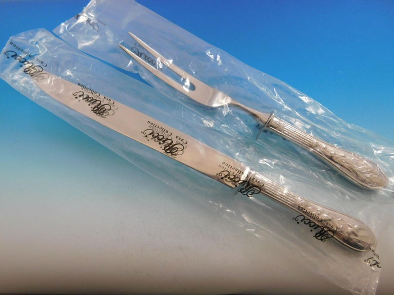 Japanese Bird Audubon by Ricci Stainless Flatware Set for 12 Service 81 Pcs New at 1stDibs