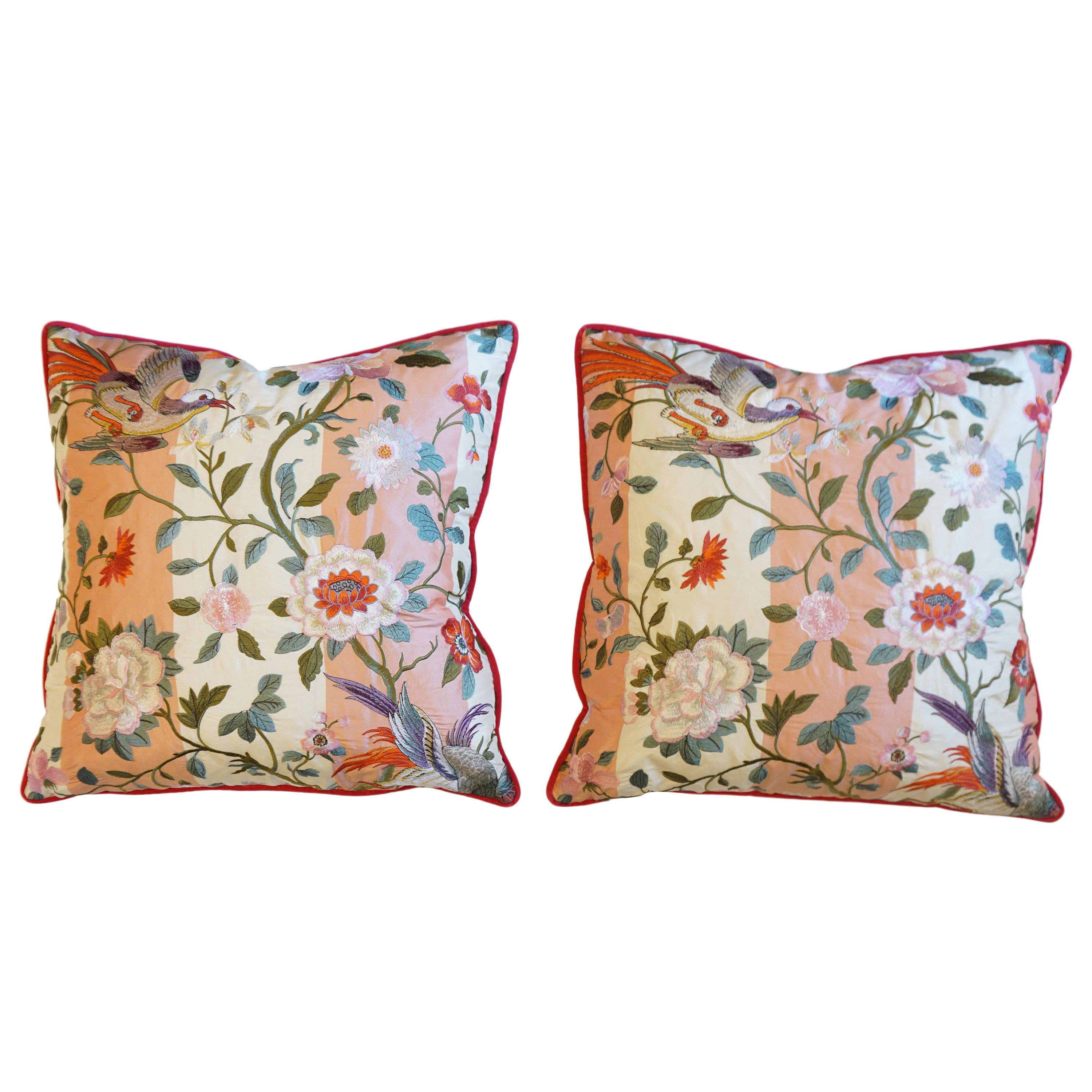 Japanese Motif Throw Pillows For Sale at 1stDibs