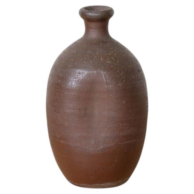 Japanese Bizen Stoneware Vessel