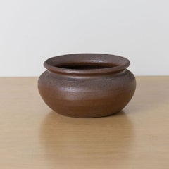 Japanese Bizen-Style Stoneware Bowl