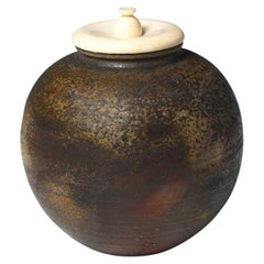 Sedia Bunrin giapponese Bizen ware di Toho Kimura