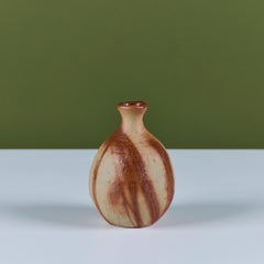 Japanese Bizen Ware Ceramic Vase