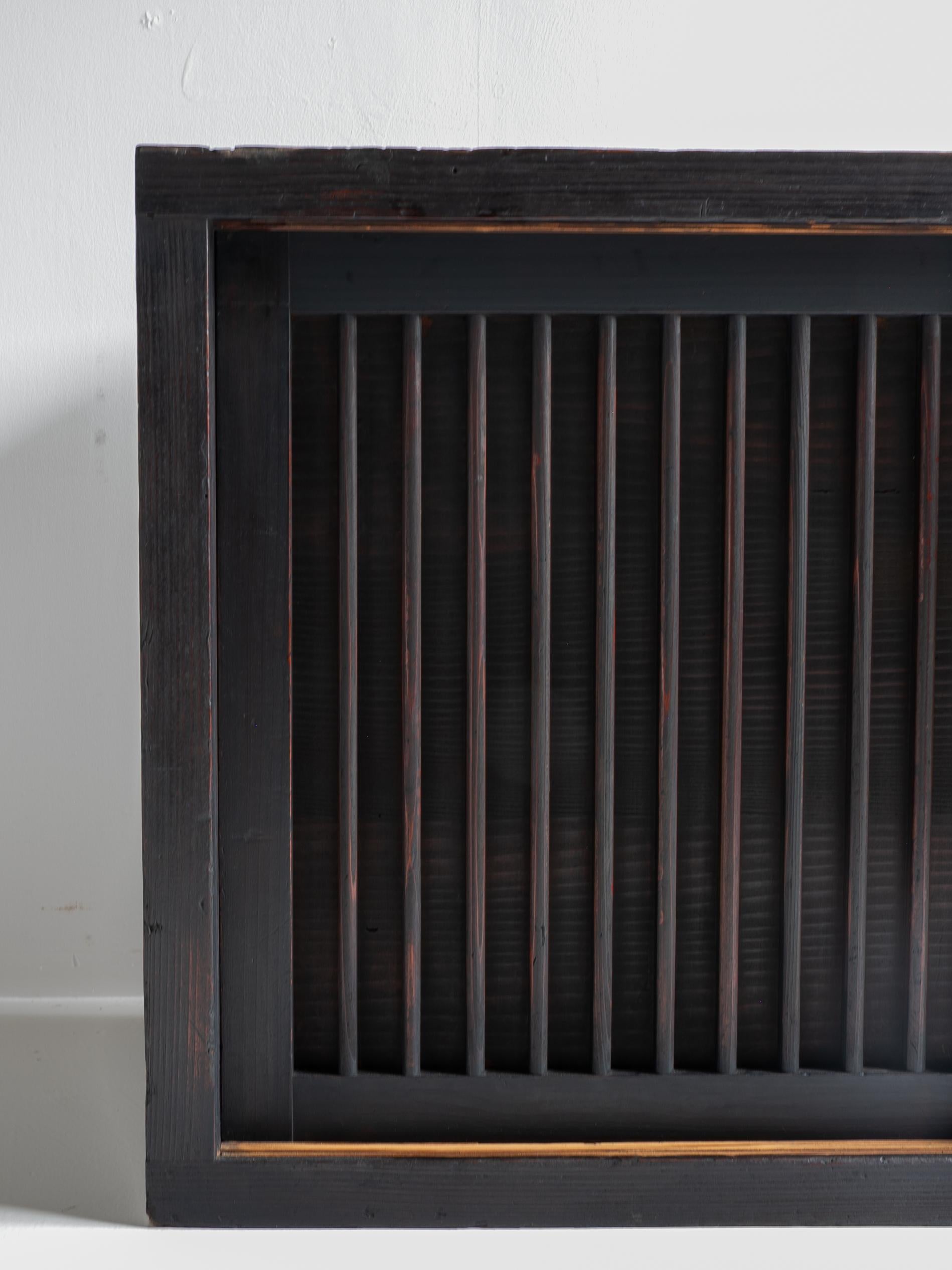 Japanese small Black Tansu 1920-1940 / Showa Period/Cabinet Sideboard Wabisabi / For Sale 8