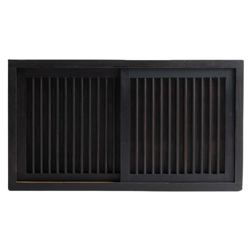 Japanese small Black Tansu 1920-1940 / Showa Period/Cabinet Sideboard Wabisabi / For Sale