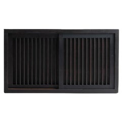 Japanese small Black Tansu 1920-1940 / Showa Period/Cabinet Sideboard Wabisabi /
