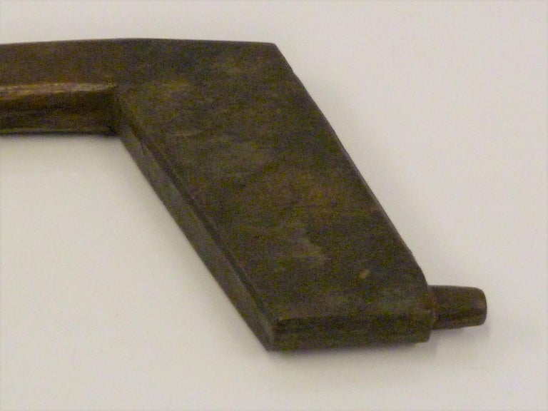 Japanese Blacksmith Tongs and Woodcarver Brace Drill, Early 20th