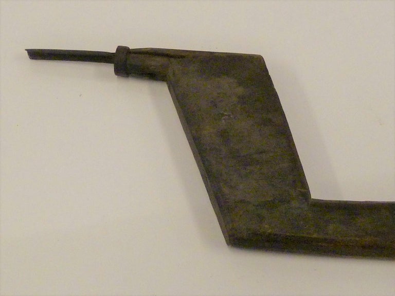 Japanese Blacksmith Tongs and Woodcarver Brace Drill, Early 20th