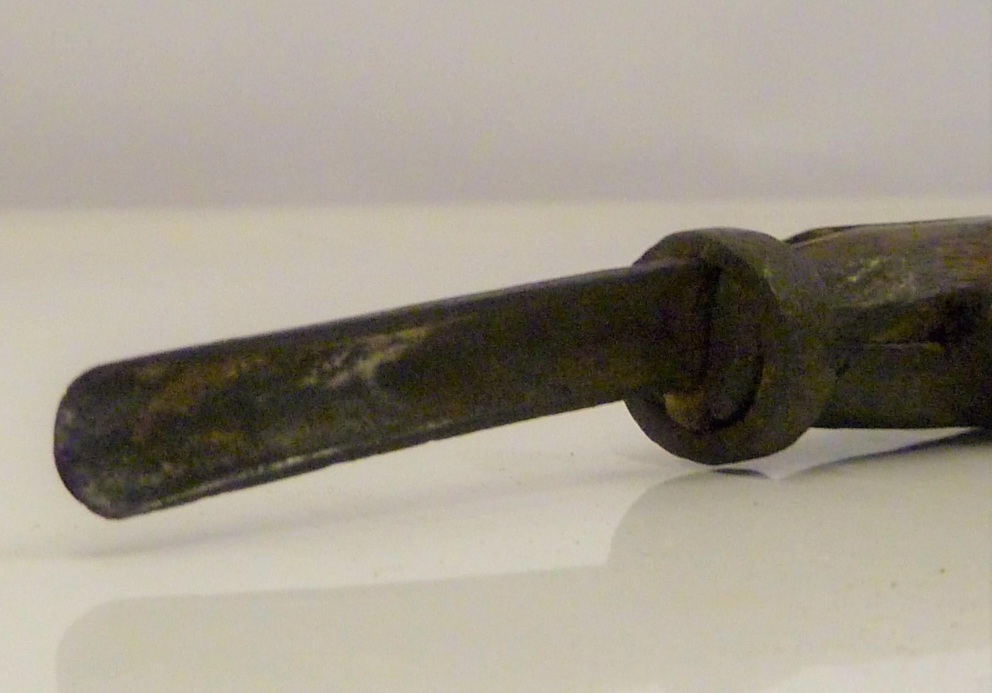 Japanese Blacksmith Tongs and Woodcarver Brace Drill, Early 20th Century For Sale 3