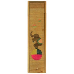 Japanese Boxed Pencil Set with Elephant and Ball Design