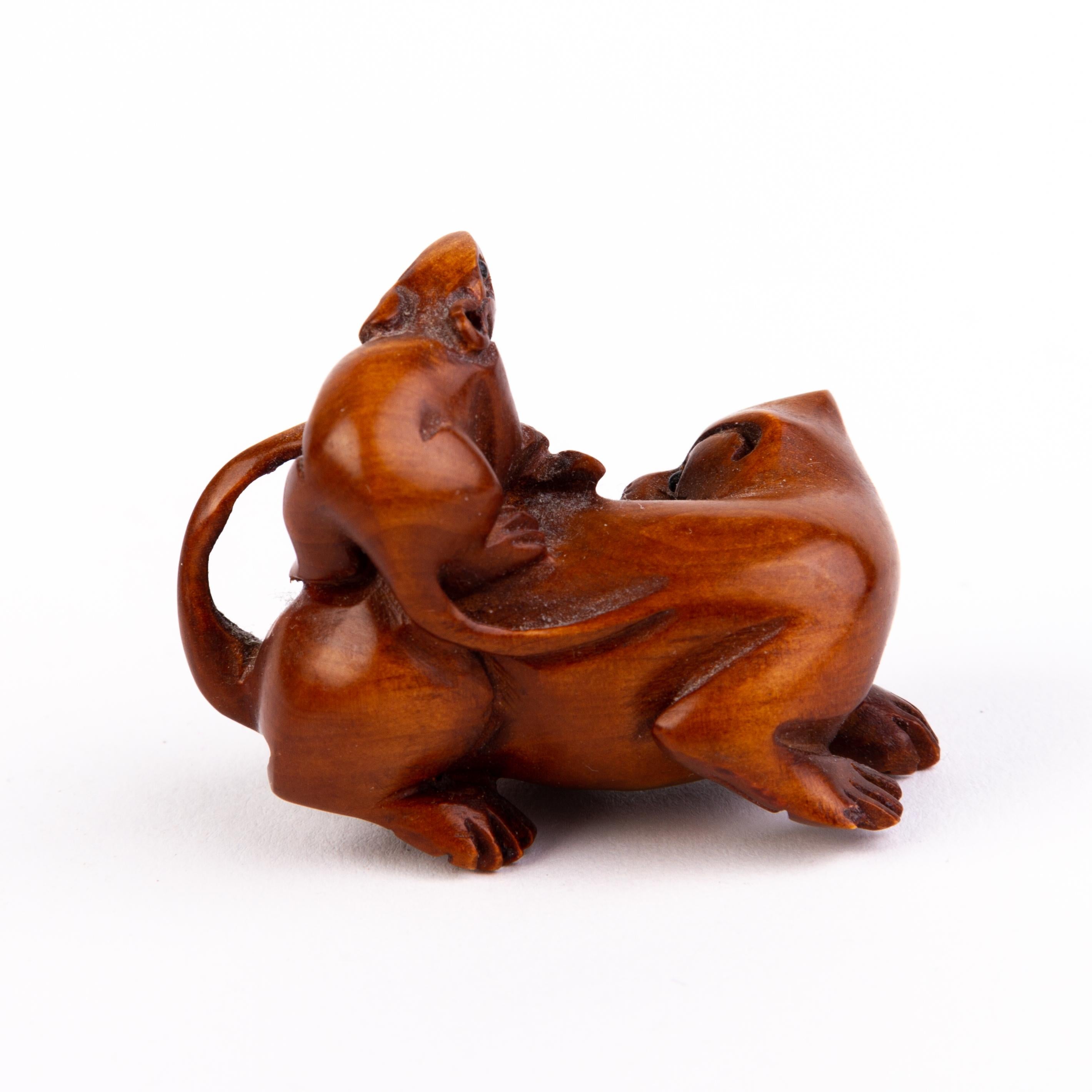 mouse netsuke