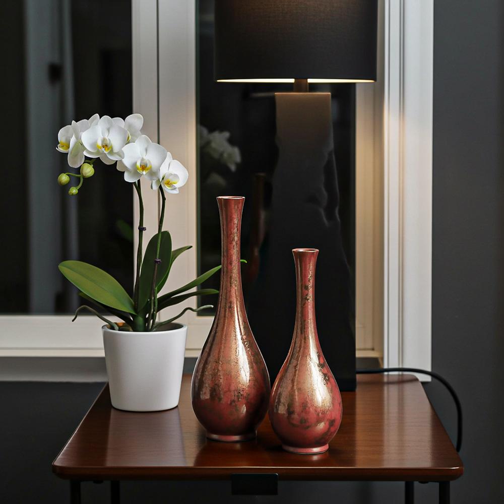 Vaso Ikebana giapponese in ottone, inizio XX secolo in vendita 6