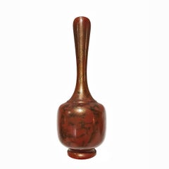 Japanese Brass Ikebana Vase, Early 20th Century
